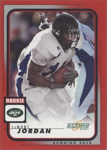 2001 Score LaMont Jordan #282