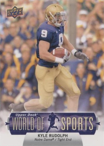 2011 Upper Deck World of Sports Kyle Rudolph #117