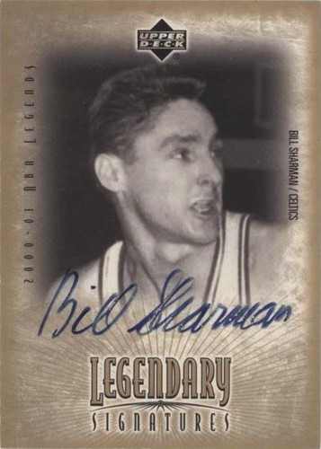 2000-01 Upper Deck NBA Legends - Bill Sharman #BS