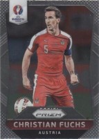 2016 Panini Prizm UEFA Euro Christian Fuchs #80