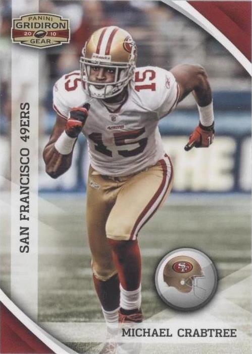 2010 Panini Gridiron Gear Michael Crabtree #127