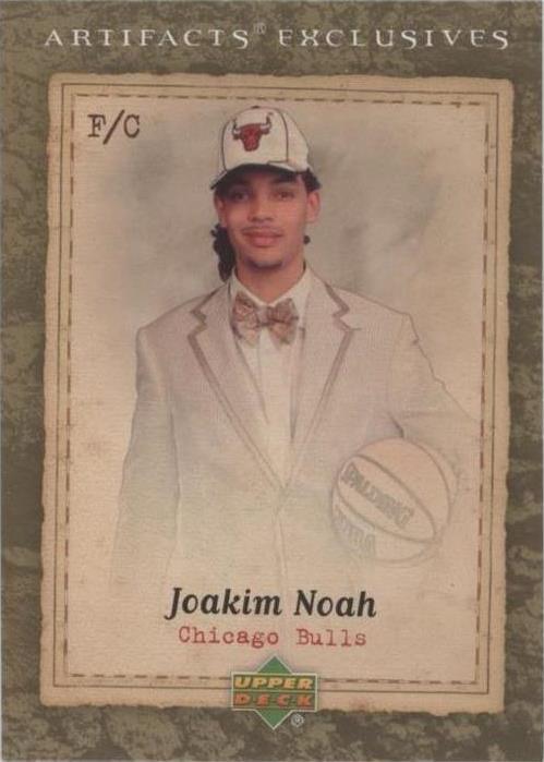 Artefactos de cubierta superior 2007-08 - Joakim Noah #212