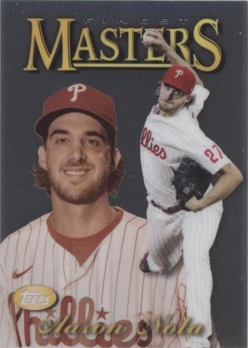 2021 Topps Finest - Aaron Nola #97FM-AN