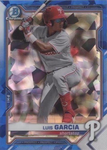 2021 Bowman Sapphire Edition - Luis Garcia #BCP-79