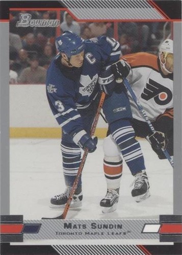 2003-04 Bowman Draft Picks - Mats Sundin #105