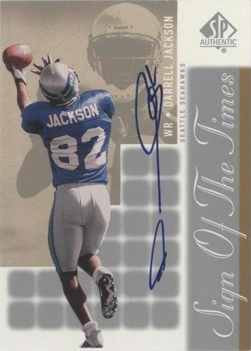 2000 SP Authentic Darrell Jackson #DJ