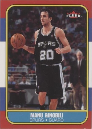 2006-07 Fleer - Manu Ginobili #79