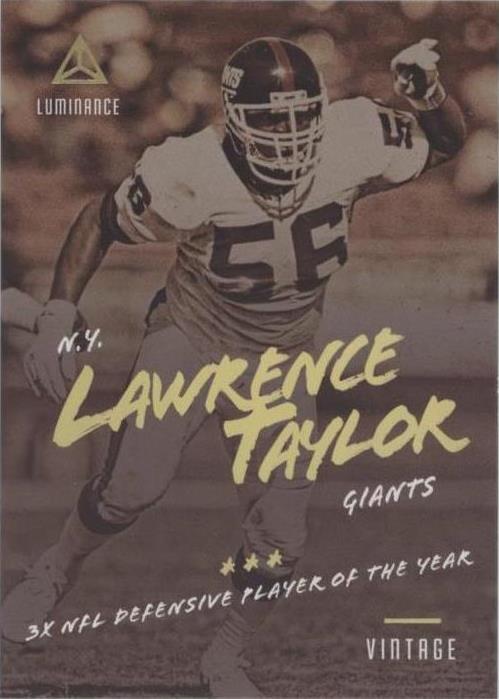 2018 Panini Luminance Lawrence Taylor #1