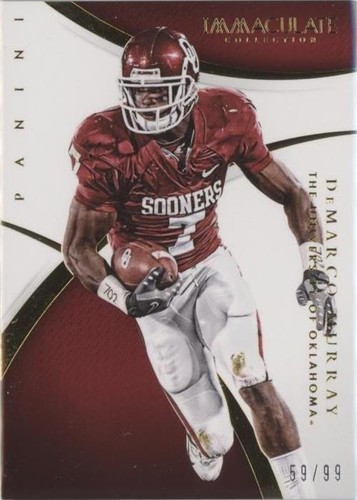 2015 Panini Immaculate Collection Collegiate DeMarco Murray #34