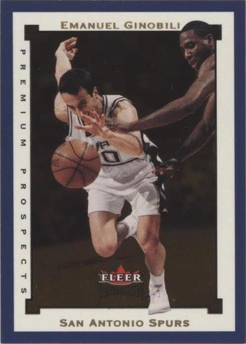 2002-03 Fleer Premium - Manu Ginobili #139