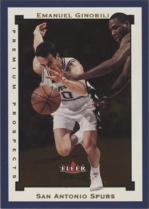 Fleer Premium 2002-03 - Manu Ginóbili #139