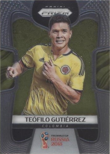 2018 Panini Prizm World Cup Teofilo Gutierrez #45