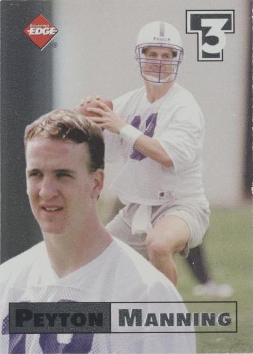 Collector's Edge 1998 primer lugar Peyton Manning #21