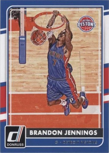 2015-16 Panini Donruss - Brandon Jennings #26