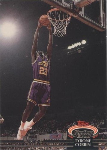 1992-93 Topps Stadium Club - Tyrone Corbin #114