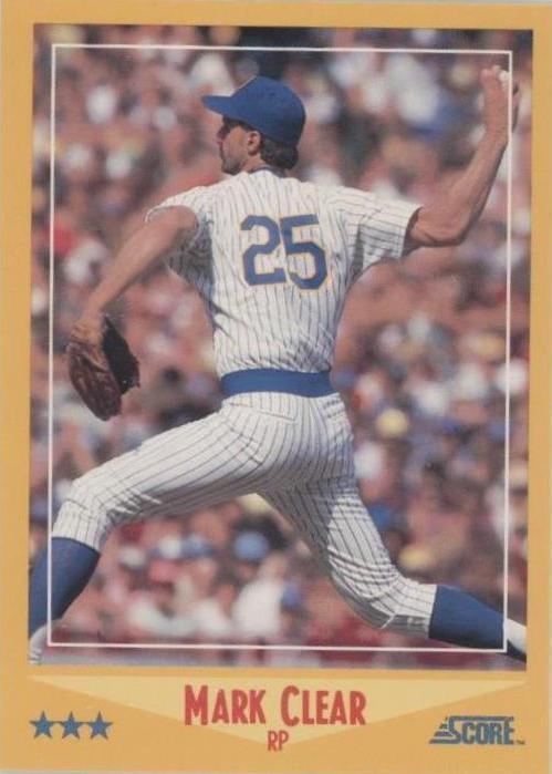 1988 Score - Mark Clear #446