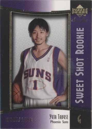 2004-05 Upper Deck Sweet Shot - Yuta Tabuse #124