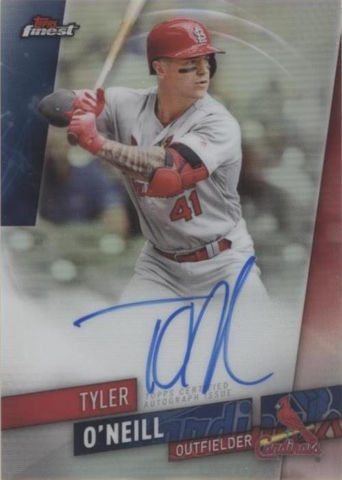 2019 Topps Finest - Tyler O'Neill #FA-TON