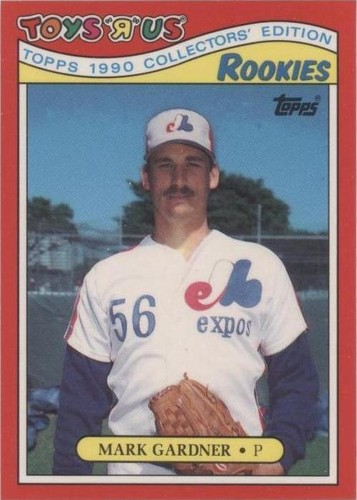 1990 Topps Toys R Us Rookies - Mark Gardner #10