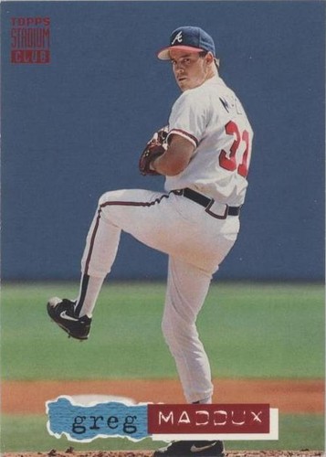 1994 Topps Stadium Club - Greg Maddux #544