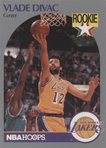 Vlade Divac NBA Hoops Rookie Card #154 1990 | eBay