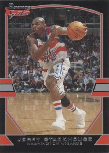 2003-04 Bowman Signature - Jerry Stackhouse #7