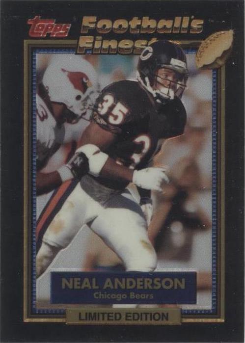 1992 Topps Football's Finest Neal Anderson #1