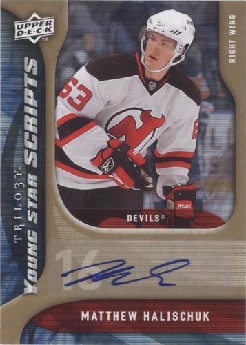 2009-10 Upper Deck Trilogy - Matt Halischuk #YS-MH