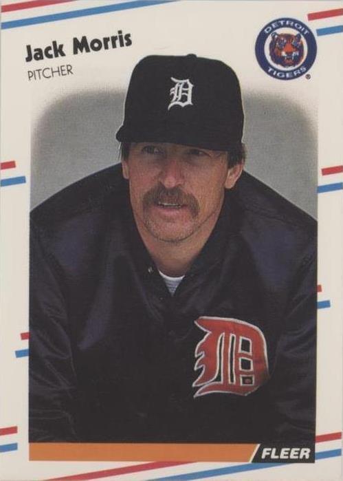 1988 Fleer — Джек Моррис No64