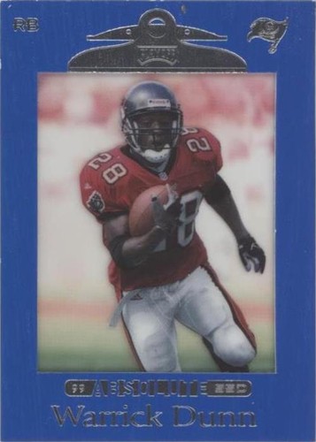 1999 Playoff Absolute SSD Warrick Dunn #100