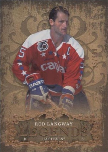 2008-09 Upper Deck Artifacts - Rod Langway #102