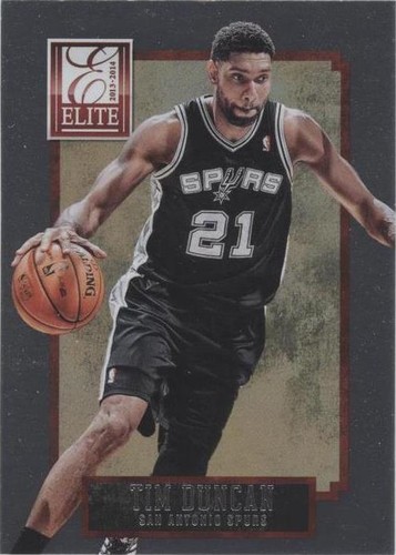 2013-14 Panini Elite - Tim Duncan #195
