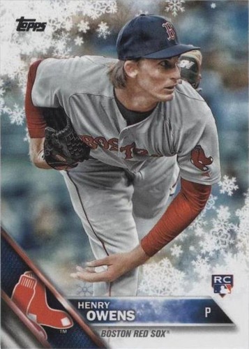 2016 Topps Holiday - Henry Owens #HMW126