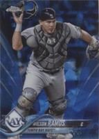2018 Topps Chrome Sapphire Edition - Wilson Ramos #476