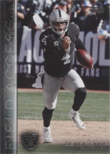 2015 Topps Field Access Derek Carr #163