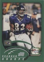 2002 Topps Shannon Sharpe #6