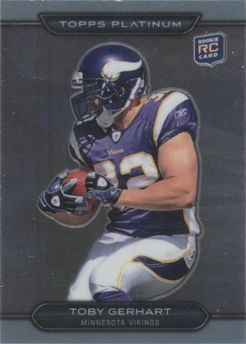 2010 Topps Platinum Toby Gerhart #28