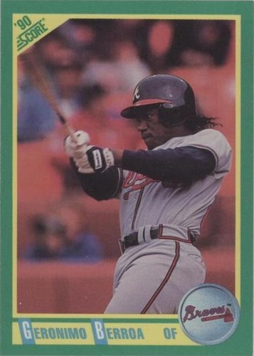 1990 Score - Geronimo Berroa #151
