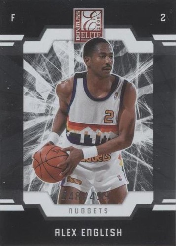 2009-10 Donruss Elite - Alex English #129