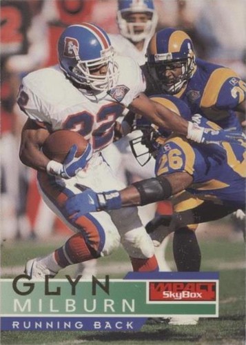 1995 Skybox Impact Glyn Milburn #43