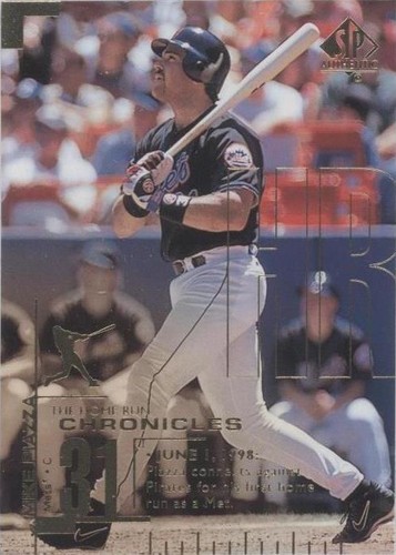 1999 SP Authentic - Mike Piazza #HR29
