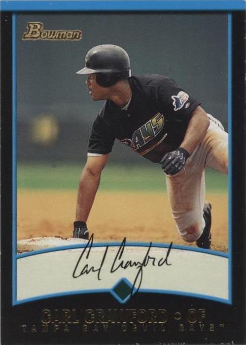 Bowman 2001 - Carl Crawford #229