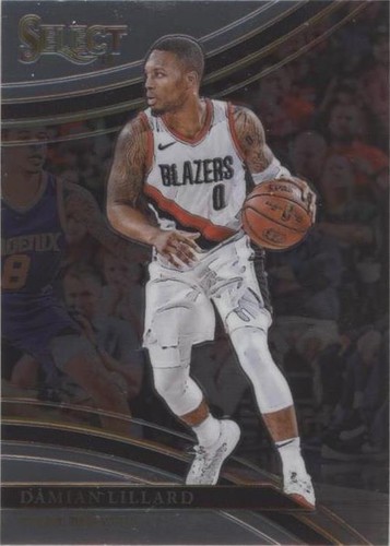 2017-18 Panini Select - Damian Lillard #212