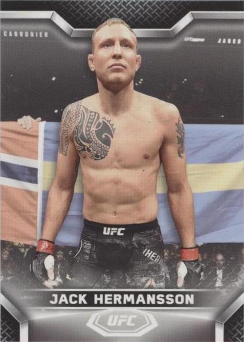 2020 Topps UFC Knockout - Jack Hermansson #50