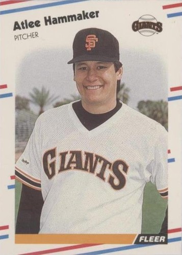 1988 Fleer - Atlee Hammaker #83