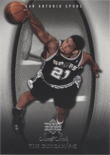 2005-06 Upper Deck Sweet Shot - Tim Duncan #87
