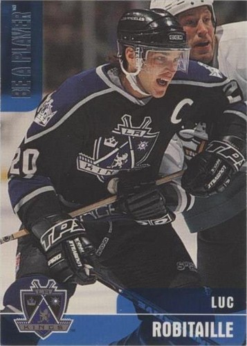 1999-00 In the Game Be A Player Memorabilia - Luc Robitaille #162
