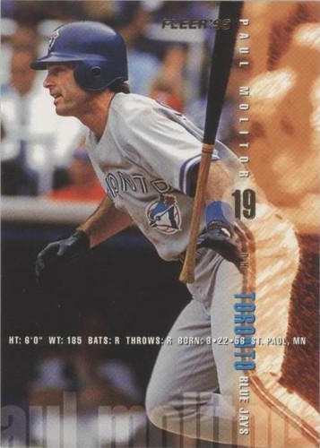 1995 Fleer - Paul Molitor #101