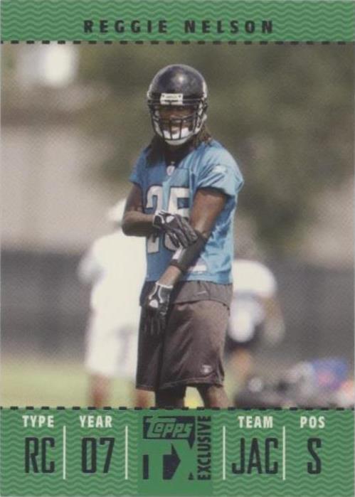 2007 Topps TX Exclusive Reggie Nelson #119