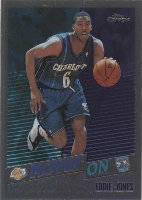 1998-99 Topps Chrome - Eddie Jones #232